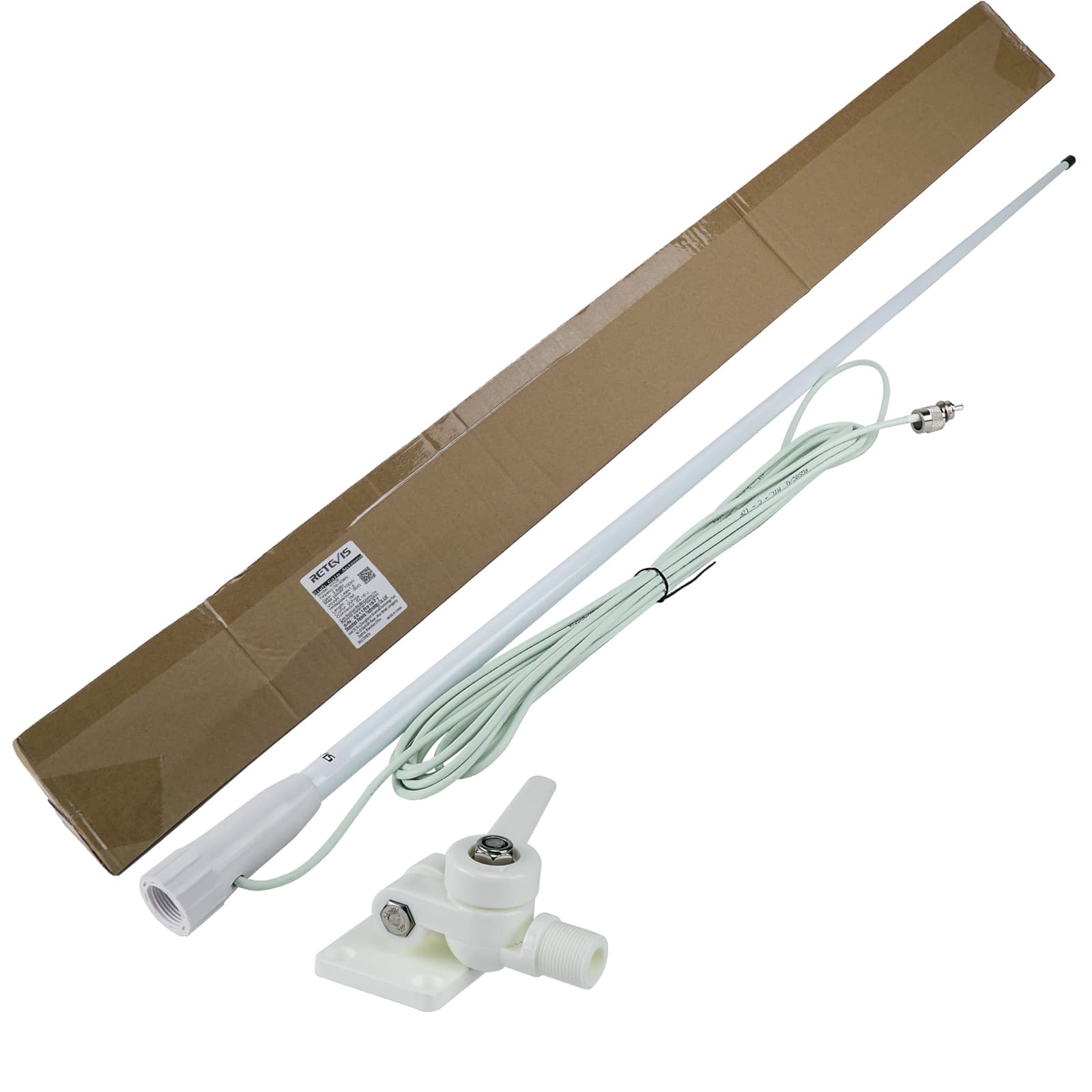 MA06 Marine Boat Fiberglass Antenna 156-163MHz SL16J