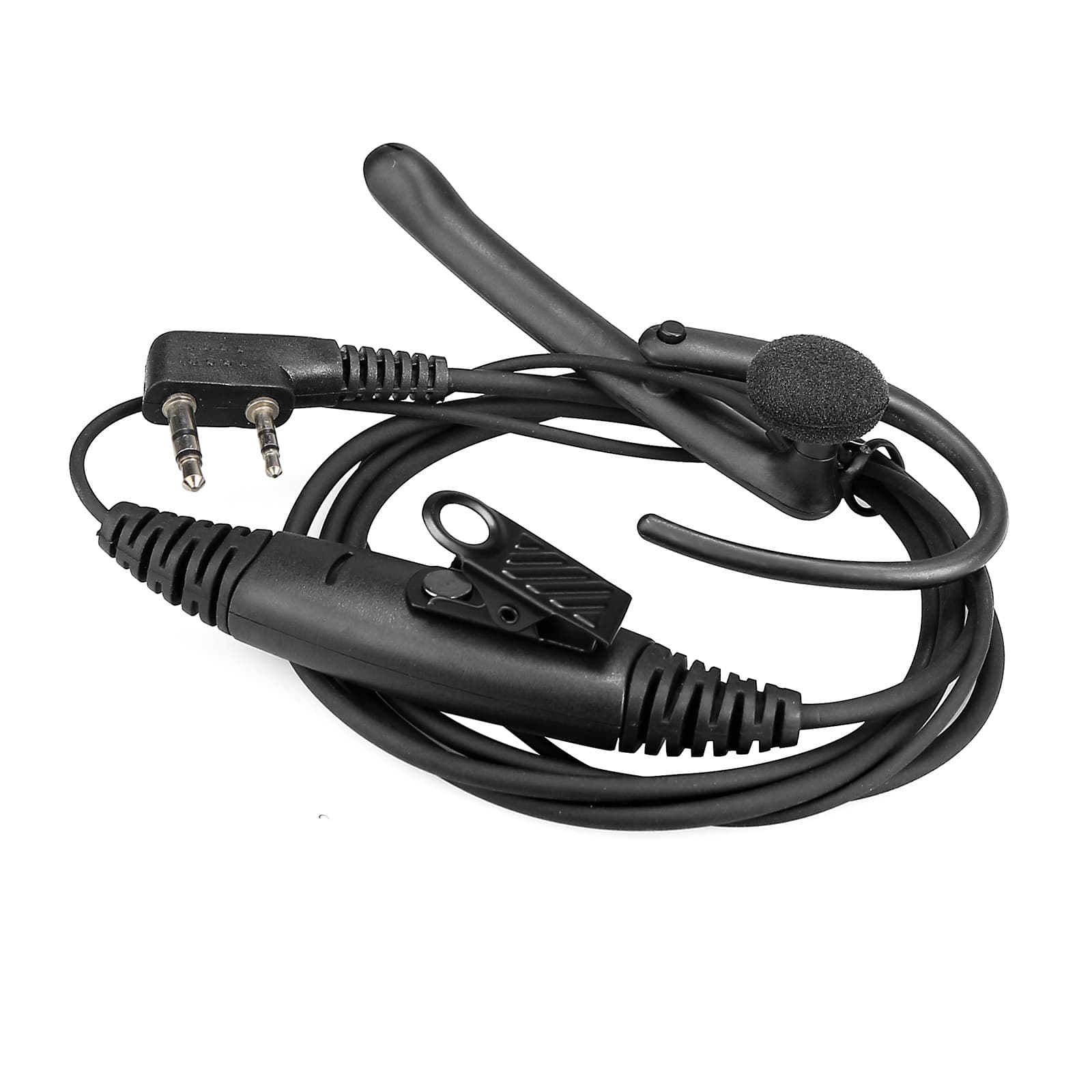 2Pin Ear Bar Earpiece for Kenwood Two-Way Radio