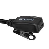 Retevis EEK012 1-Wire Style Inline PTT and Microphone