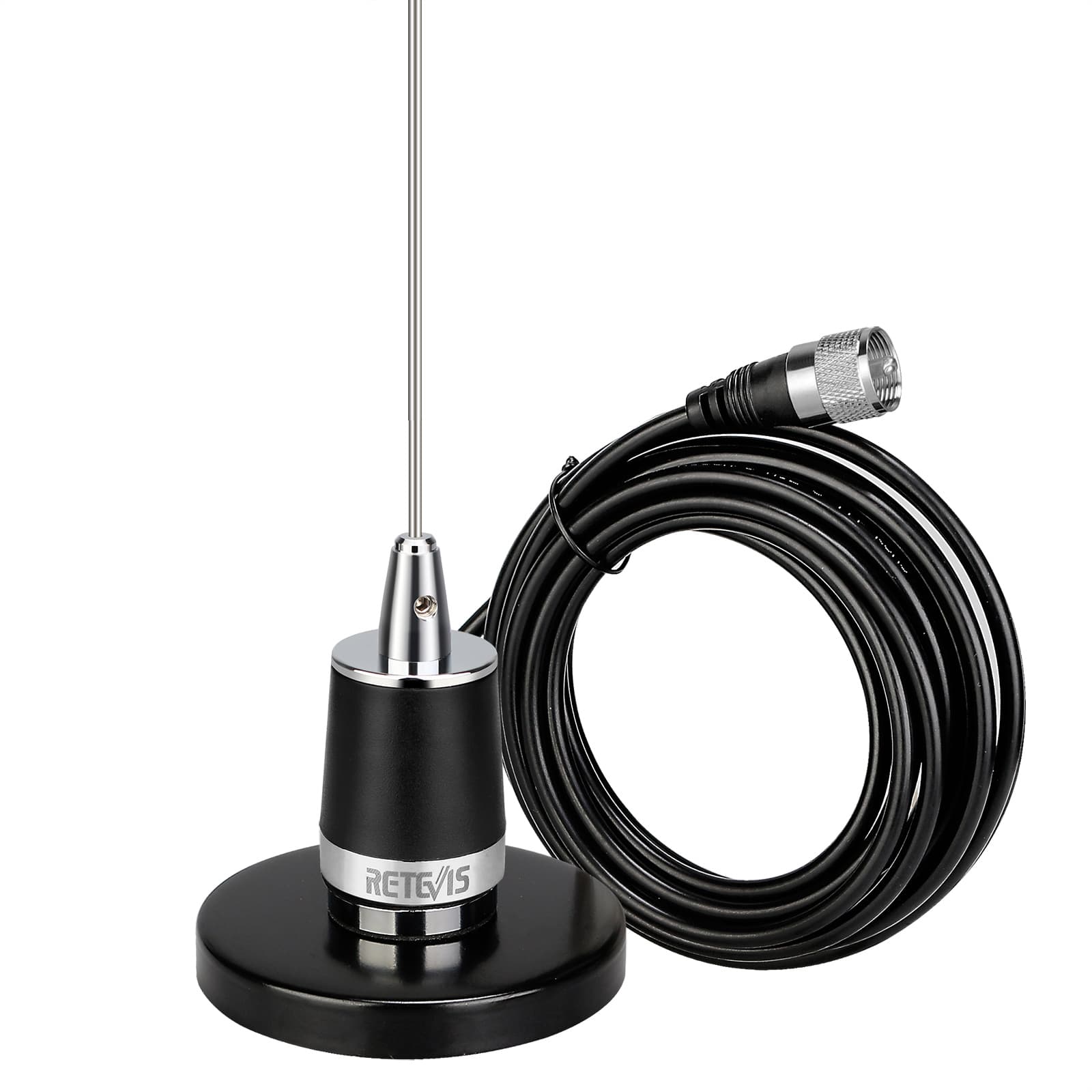 NMO Amateur Mobile Magnet Antenna Dual Band 144/430MHz