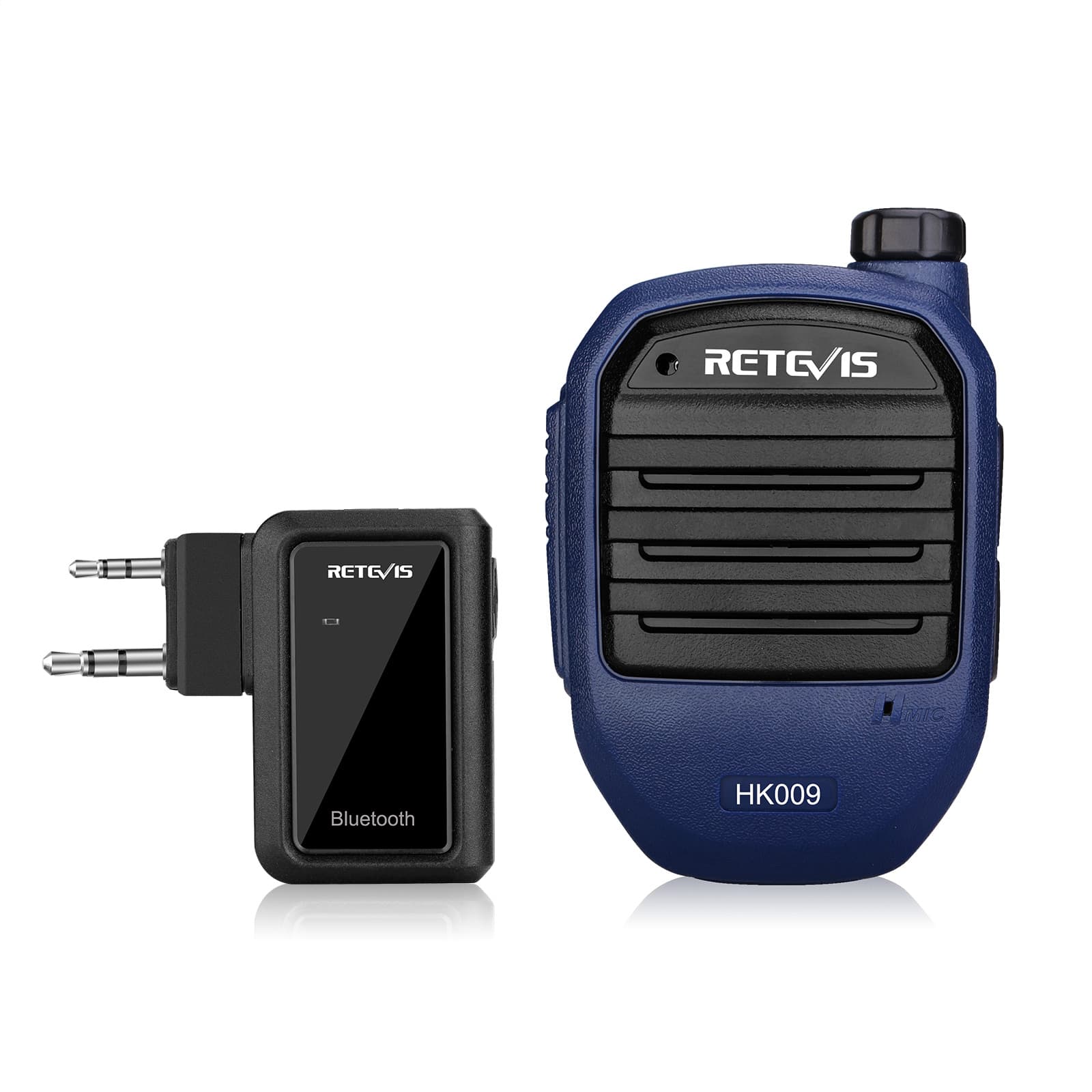 Retevis HK009 2Pin Wireless Bluetooth Speaker Mic for Kenwood Radio