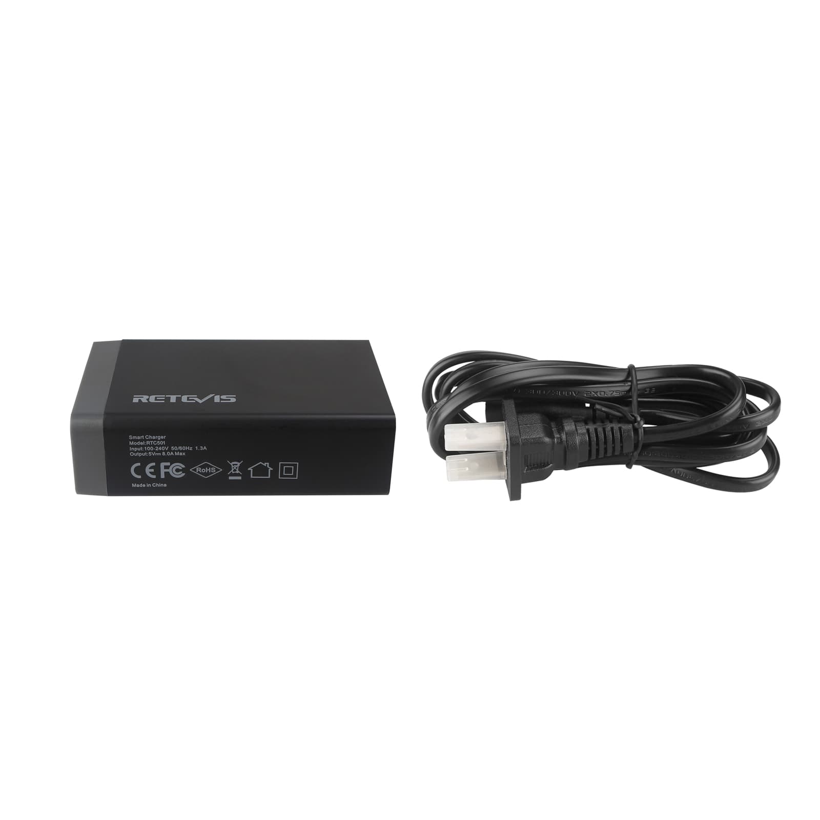 RTC501 Universal 5-Port USB Smart AC Charger
