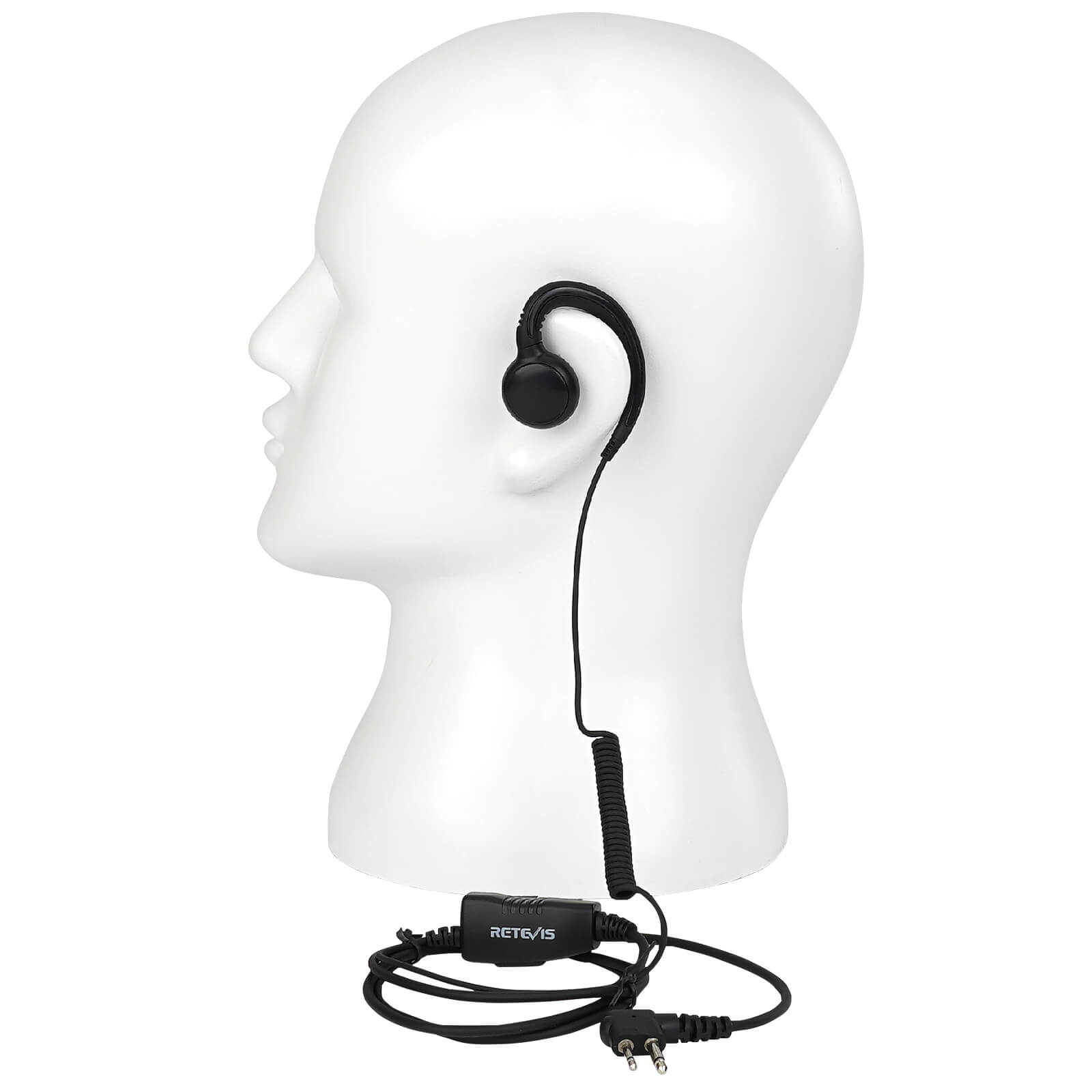 swivel c shape earpiece