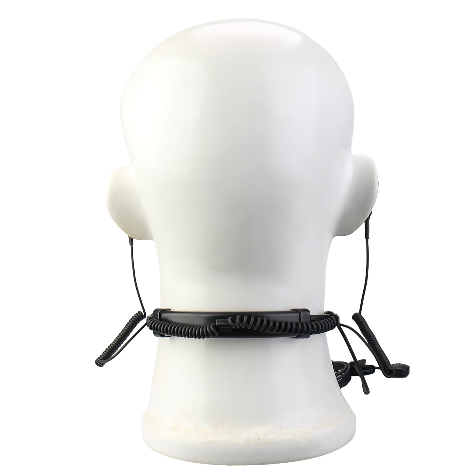 ETK007 Cycling Headset w/ Adjustable Throat mic Finger PTT