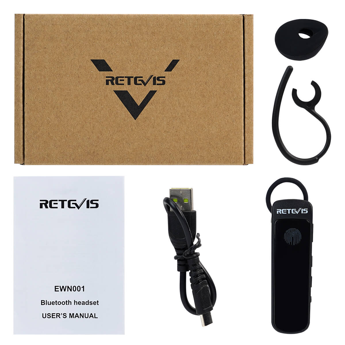 retevis earpiece