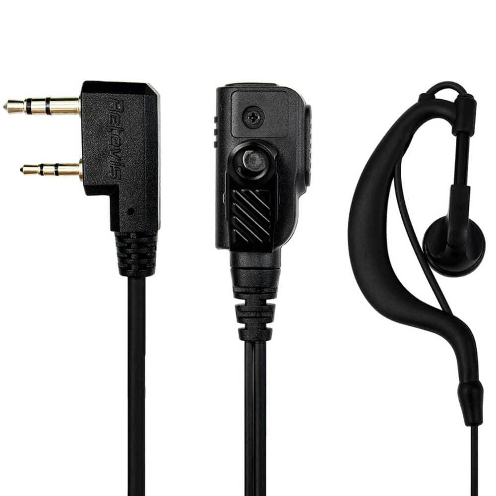 G-Shape Original Earpiece PTT Mic for Kenwood radio