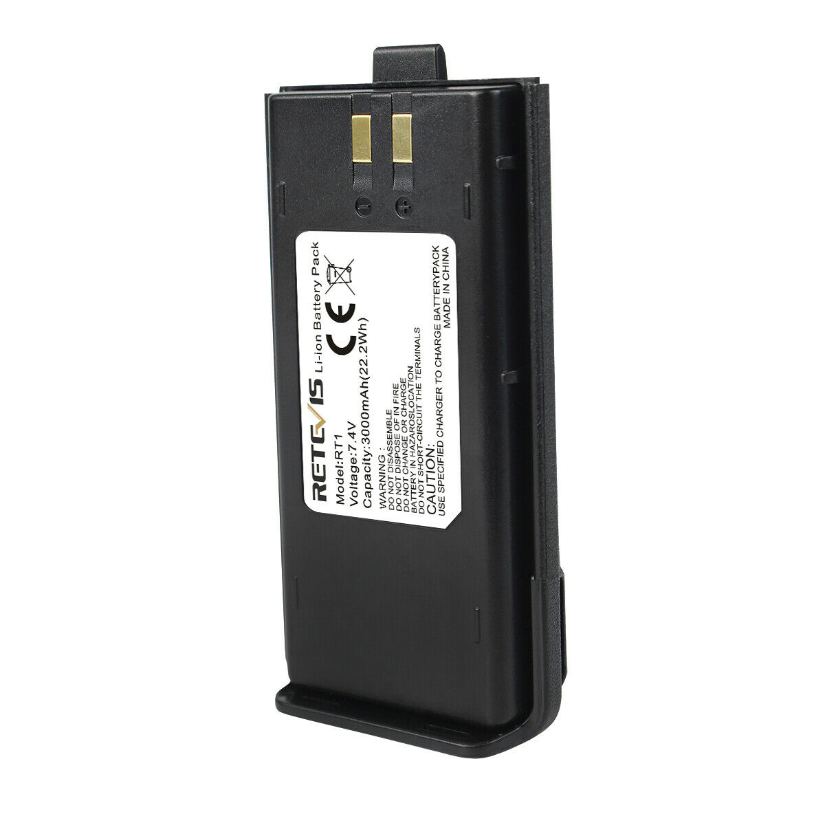 Original Li-ion Battery 3000mAh for Retevis RT1 Walkie Talkie