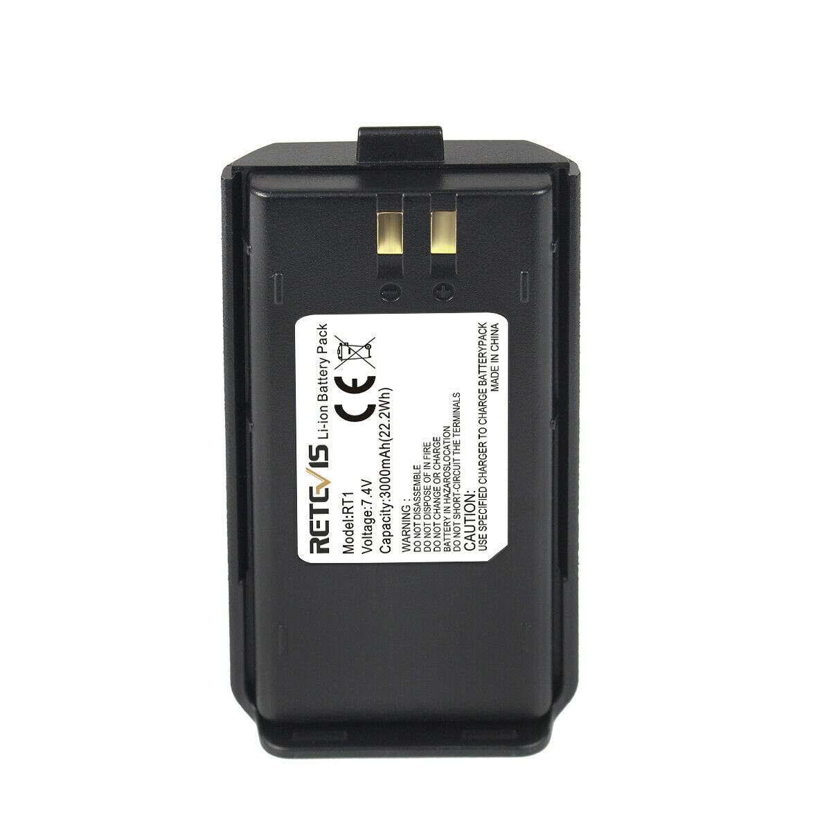 Original Li-ion Battery 3000mAh for Retevis RT1 Walkie Talkie