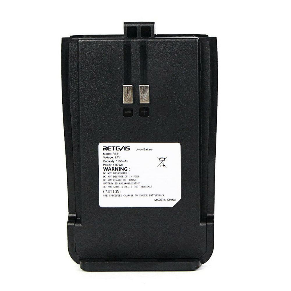 Original Li-ion Battery 1100mAh 3.7V for Retevis RT21