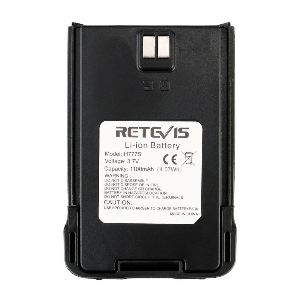 Original Li-ion Battery 1100mAh 3.7V for Retevis RT24 H777S