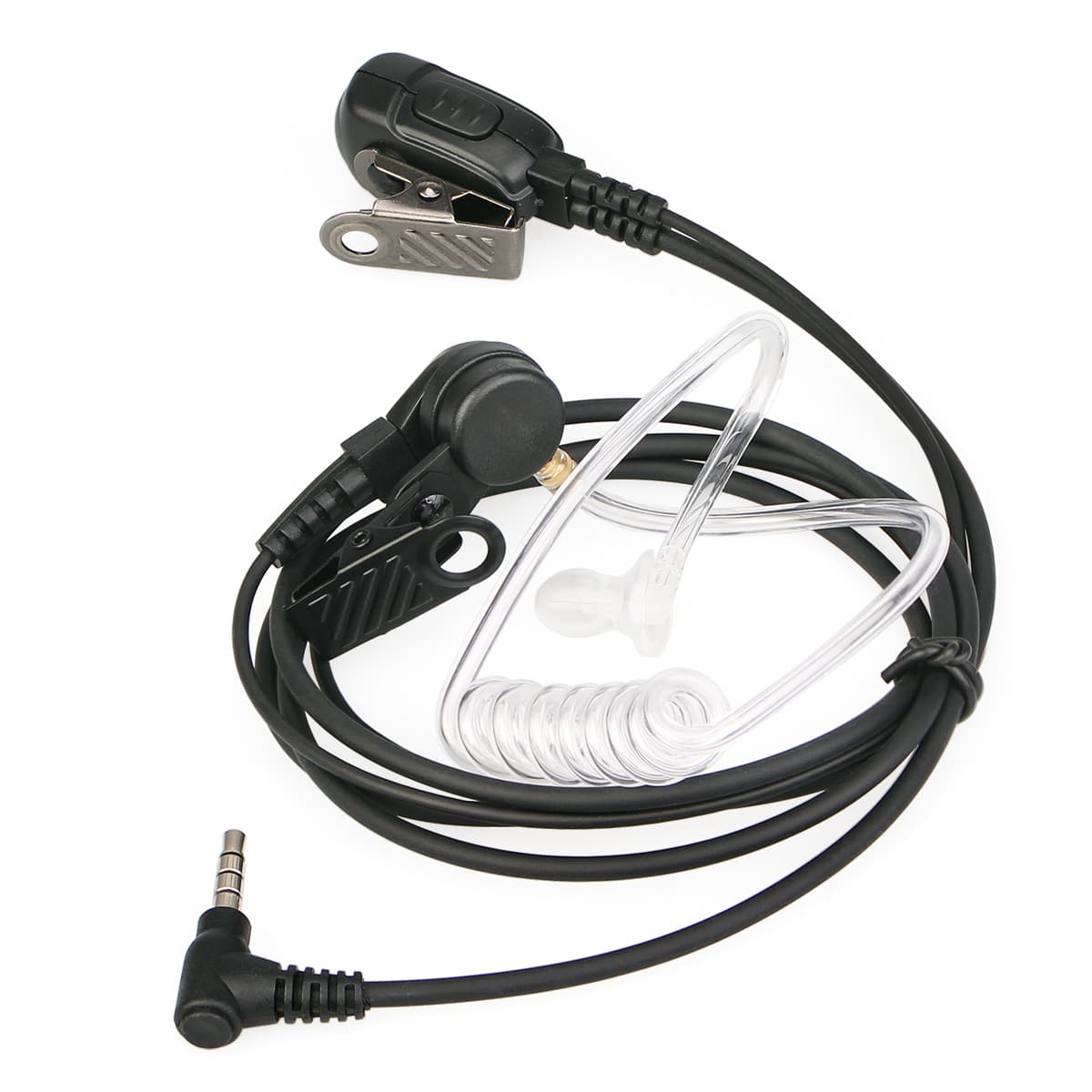 Surveillance 1-Wire Earpiece for 3.5mm 1Pin YAESU VERTE Radio