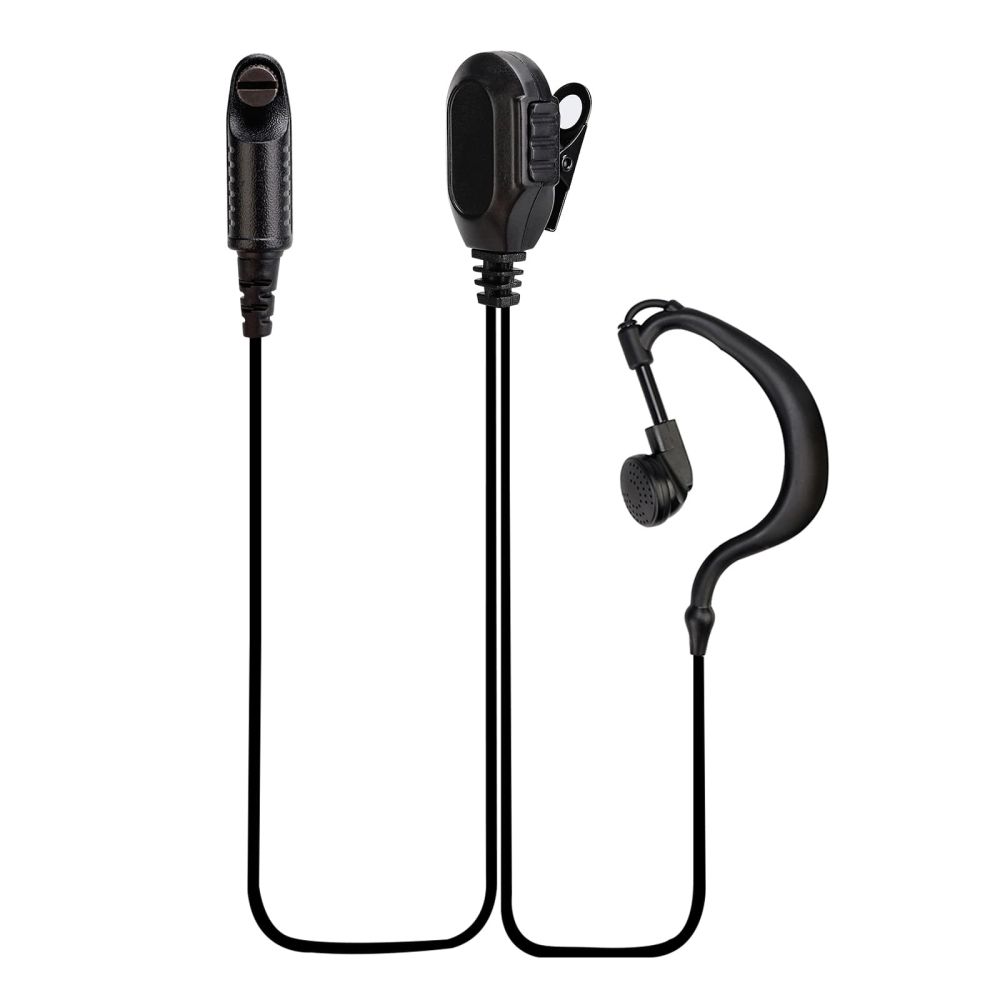 Original G-Shape Earpiece 1-Wire PTT Mic for Ailunce HD1