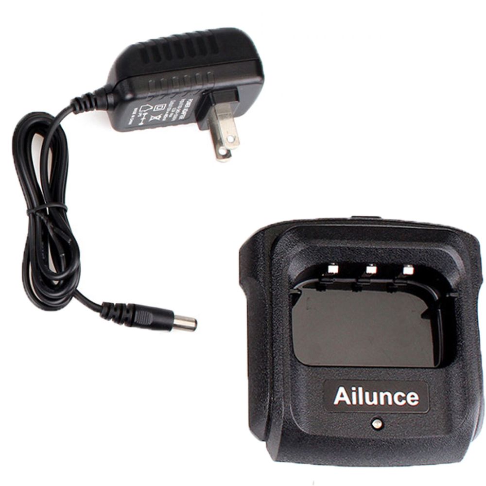 Original Radio Battery Charger Base w/ Adapter for Ailunce HD1