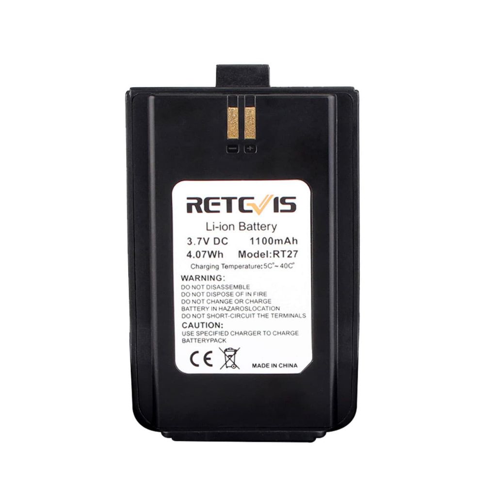 Original Rechargeable Li-ion Battery for Retevis RT27 RT27V