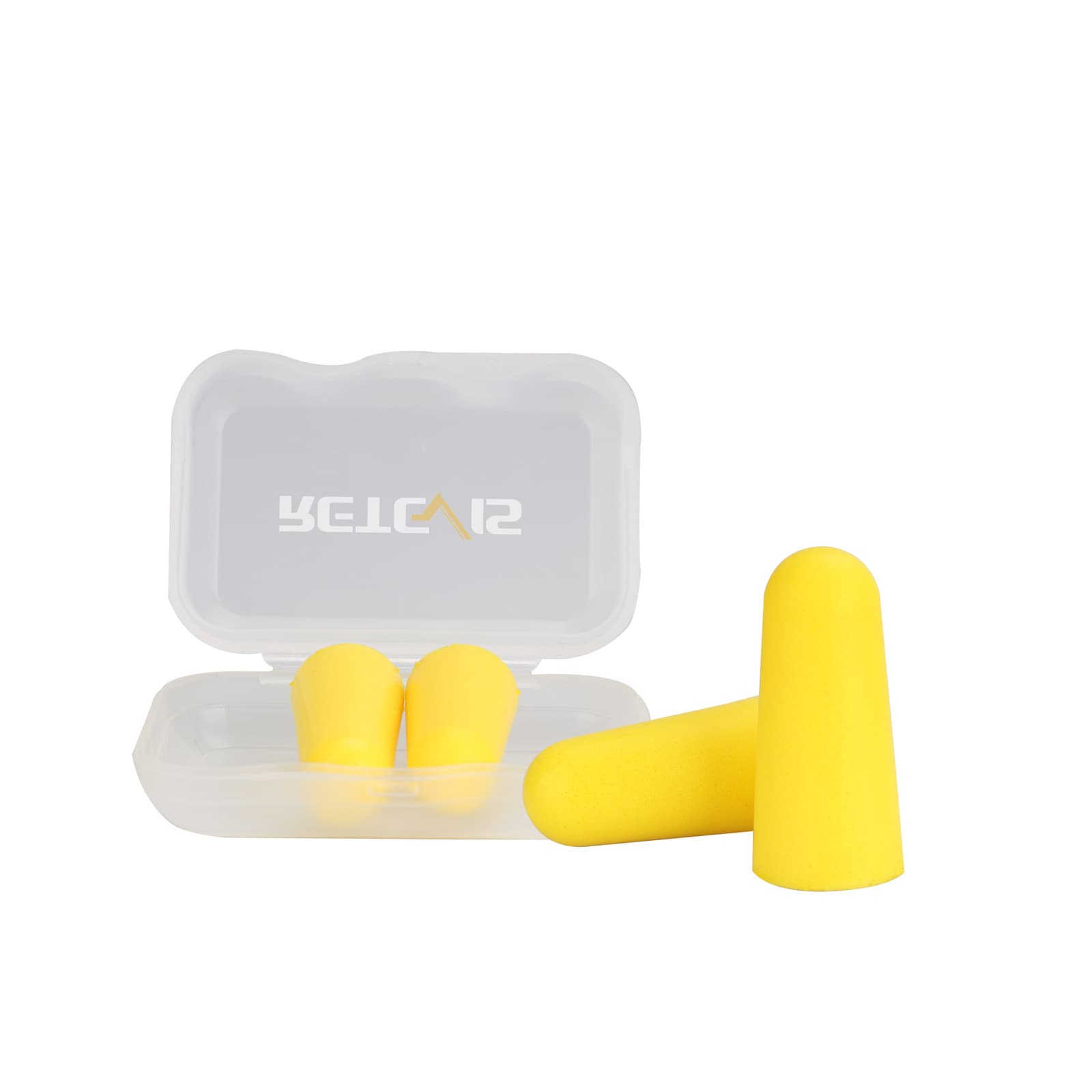 31dB Ultra Soft Foam Earplugs 60 Pairs with Carry Case for shooting