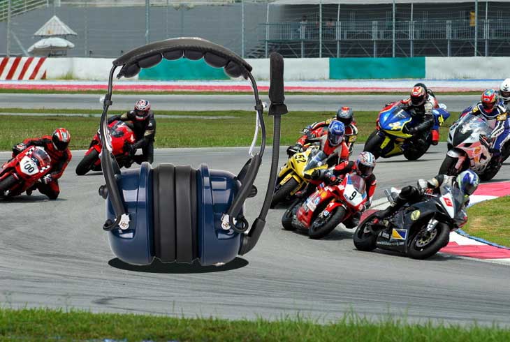 Reliable Noise Reduction Headset for Racing Team
