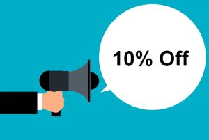 10% Off Summer Promotion Coming doloremque