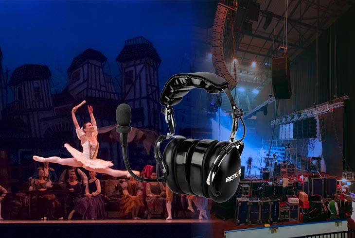 Noise Reduction Two-Way Radio Accessories Help Live Theaters