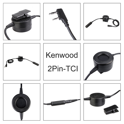Kenwood 2Pin-TCI PTT Cord