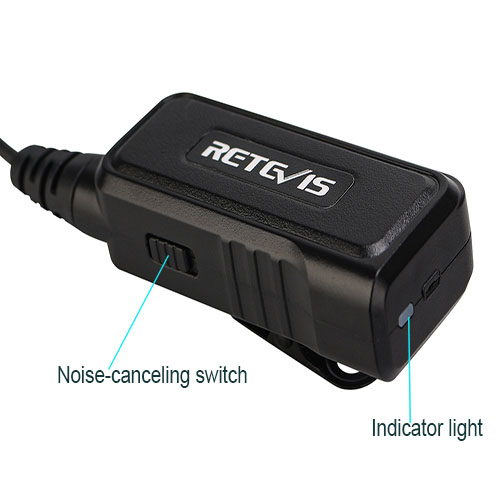 Retevis EEK014 active noise-canceling switch