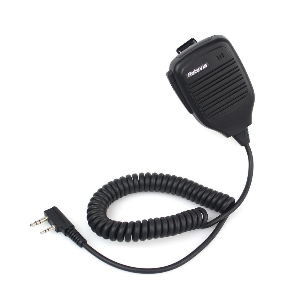 Remote Speaker Mic for Kenwood 2-PIN Handheld Radio