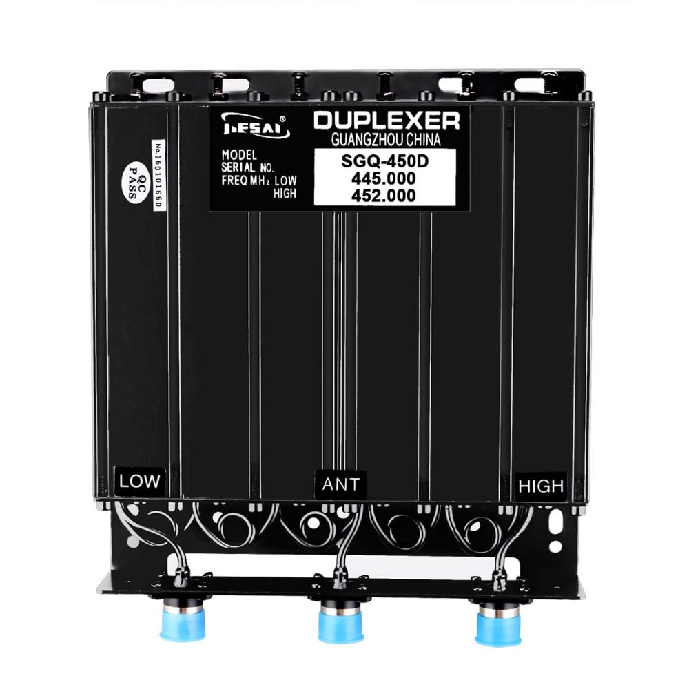 50W 6 Cavity Duplexer UHF 380-470Mhz SL16